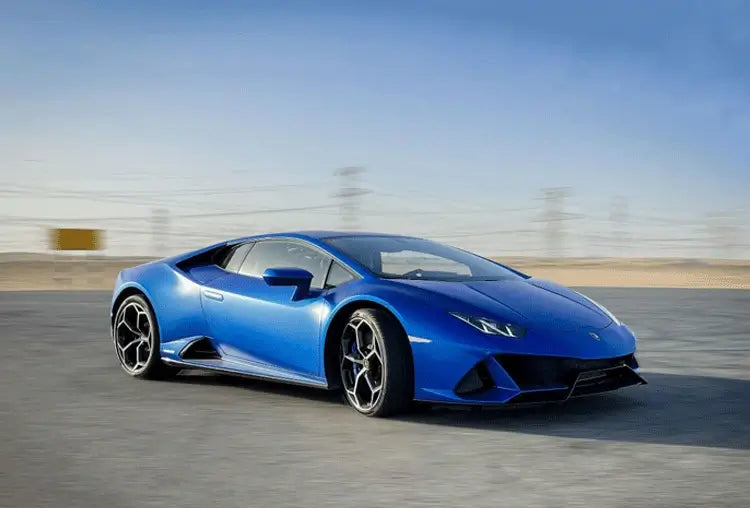2022 Lamborghini Huracán EVO rental Dubai – exotic supercar rental with airport delivery by OX4 Car Rental