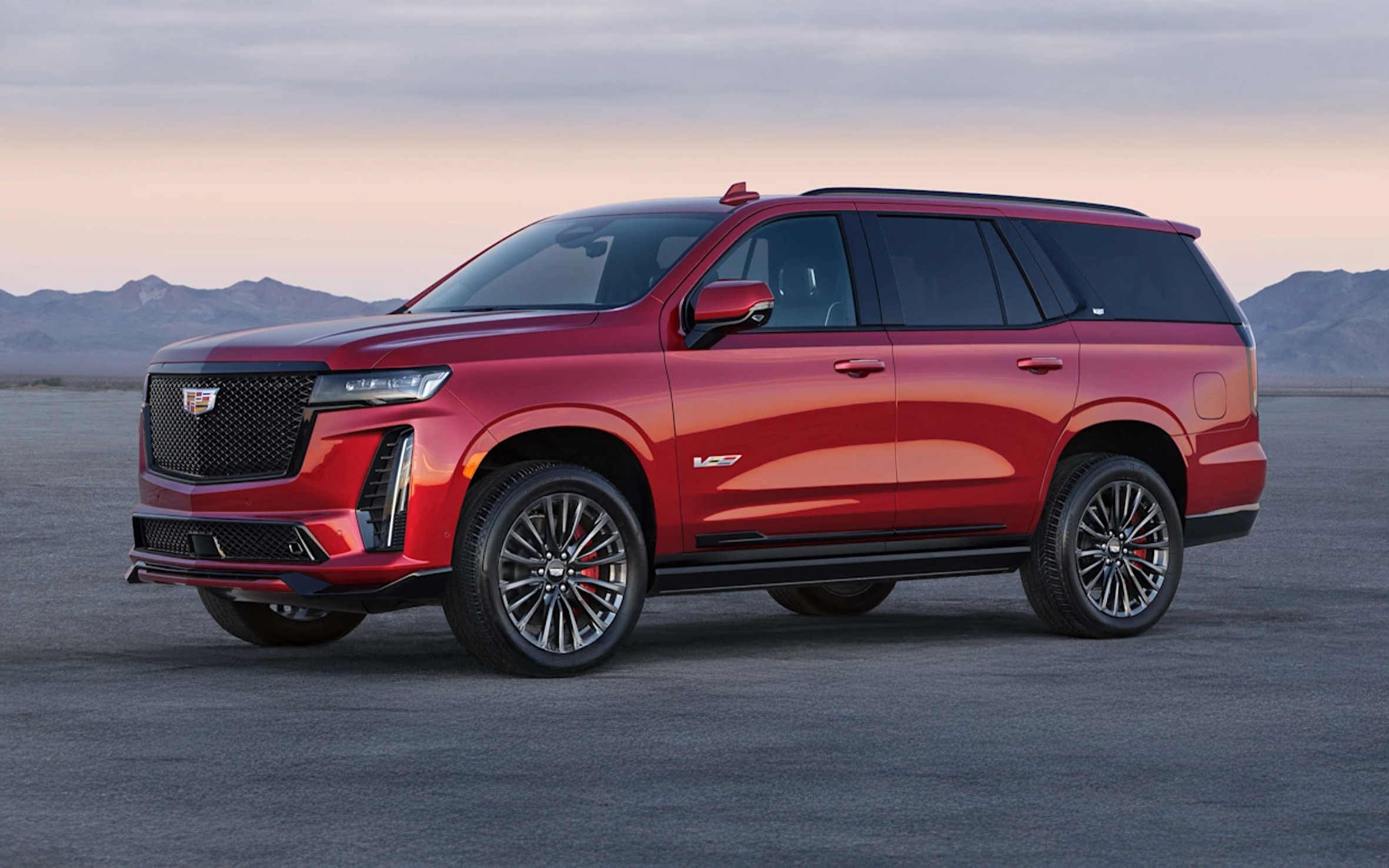 2023 Cadillac Escalade Sport rental Dubai – luxury performance SUV rental with airport delivery by OX4 Car Rental