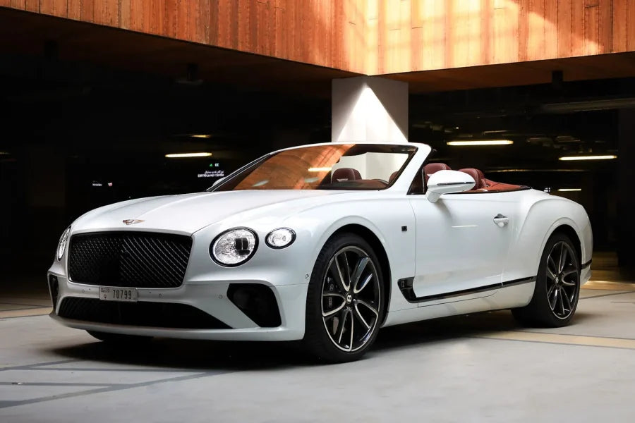 2020 Bentley Continental GT luxury car rental Dubai – premium grand tourer with airport delivery by OX4 Car Rental